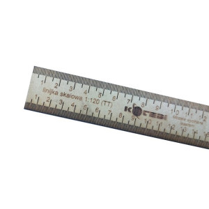 Linijka skalowa 1/120 TT, KoTeBi, KTB120053