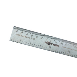 Linijka skalowa 1/25, KoTeBi, KTB025053