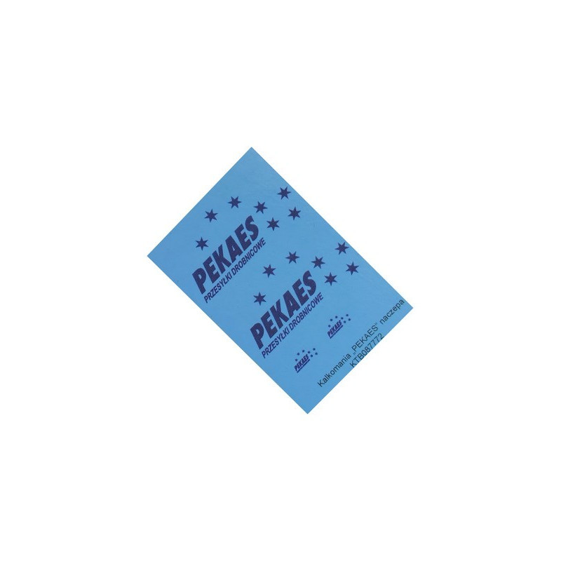 PEKAES naczepa, kalkomania, KoTeBi KTB087772