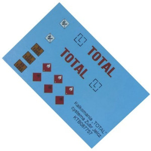 TOTAL cysterna, kalkomania, KoTeBi KTB087761