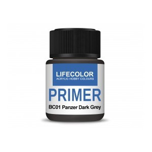 Lifecolor BC01, Panzer Dark Grey, Primer