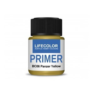 Lifecolor BC06, Panzer Yellow, Primer
