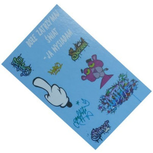 Graffiti 9, kalkomania, KoTeBi KTB087789