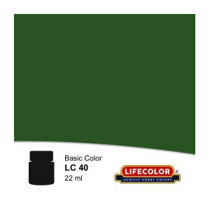 Lifecolor LC40, Matt Napoleon Dragon Green, FS34062