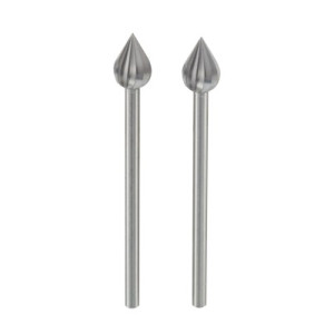 Frez ze stali wolframowo-wanadowej, Proxxon, płomień 6 mm [2 szt.], PR28724