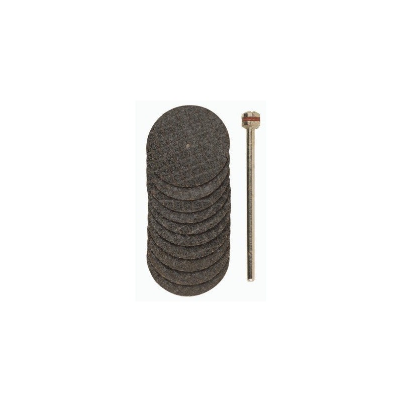 Tarcza tnąca 22 mm ze splotem Proxxon trzpień [10 szt.], PR28808