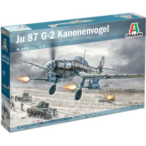 JUNKERS JU-87 G-2, Kanonenvogel, Italeri 1466