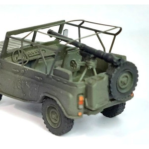 UAZ-469, samochód terenowy, działo bezodrzutowe B-10, KoTeBi KTB087133