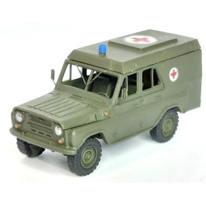 UAZ-469 WZMot, samochód terenowy, sanitarka, KoTeBi KTB087135