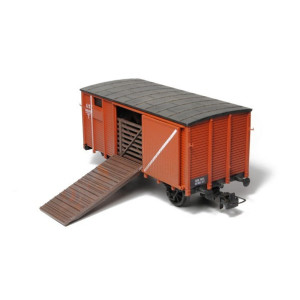 Wagon HTB, przewóz koni, SDV Model, SDV4010