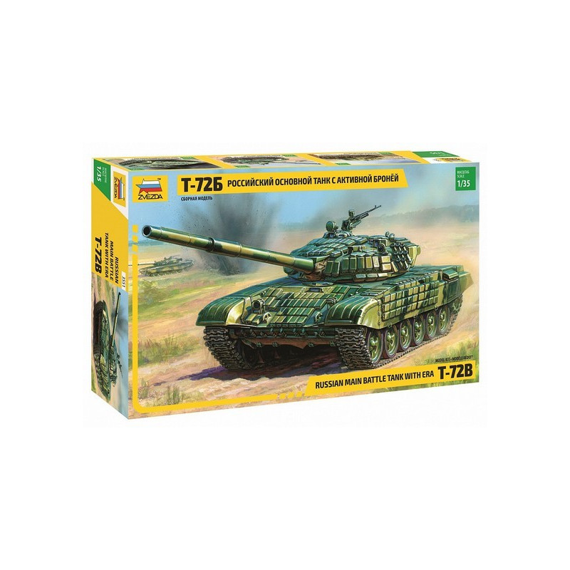 T-72B, czołg podstawowy, Zvezda 3551