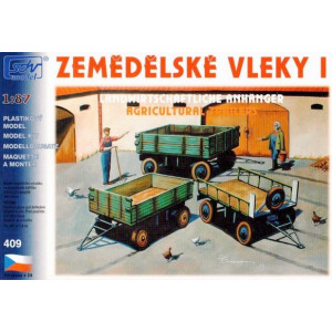 Przyczepy rolnicze, zestaw 1, SDV Model, SDV409