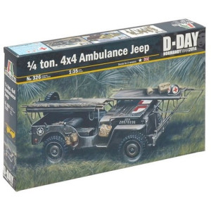 1/4 ton 4x4, Ambulance Jeep, Italeri 0326