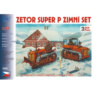 Zetor Super P, ciągnik gąsienicowy, SDV Model, SDV390