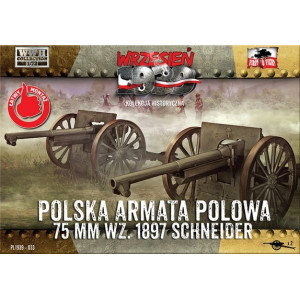 Polska armata polowa 75 mm wz.1897 Schneider, First to Fight 033