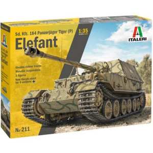 ELEFANT Sd. Kfz.184, Panzerjager Tiger, Italeri 0211