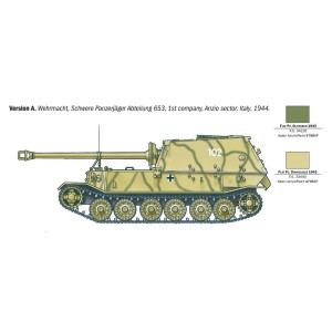 ELEFANT Sd. Kfz.184, Panzerjager Tiger, Italeri 0211