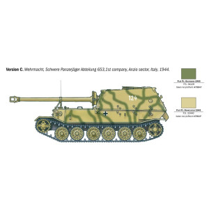 ELEFANT Sd. Kfz.184, Panzerjager Tiger, Italeri 0211