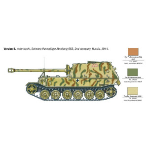 ELEFANT Sd. Kfz.184, Panzerjager Tiger, Italeri 0211
