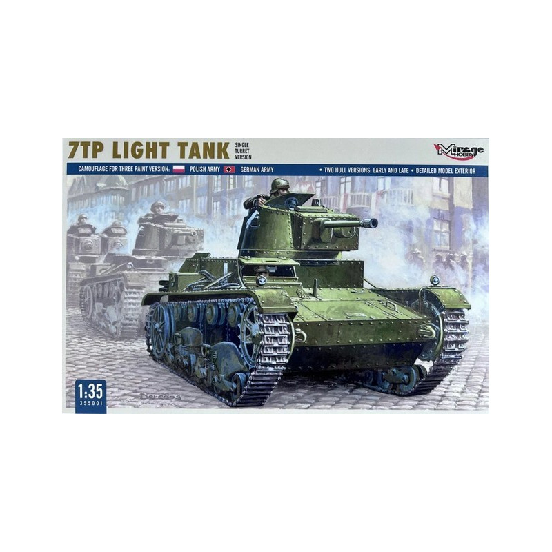 Lekki czołg 7TP, Mirage Hobby 355001
