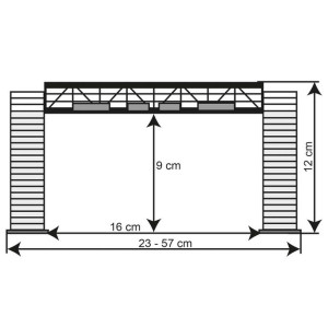Kładka dla pieszych, KIBRI 39301