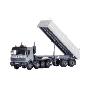 Mercedes NAW 3544 S z naczepą Meiller, KIBRI 13587