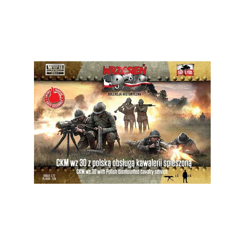 CKM wz. 30 z polską obsługą kawalerii spieszoną, First to Fight 120