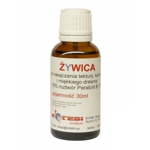 Żywica PARALOID B72, 15% roztwór, 30 ml
