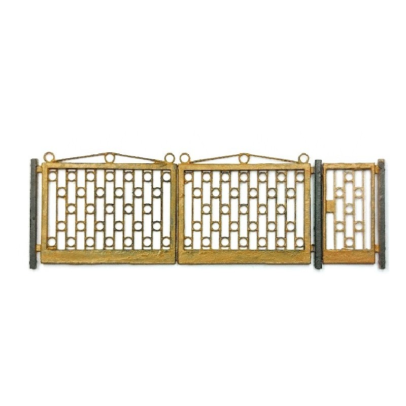 Brama wjazdowa z furtką, przydomowa, prętowa II, KoTeBi KTB087691