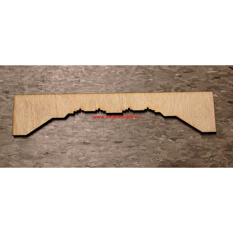 Wzornik do montażu torów FREMO / PMM 2 torowy KoTeBi KTB087056