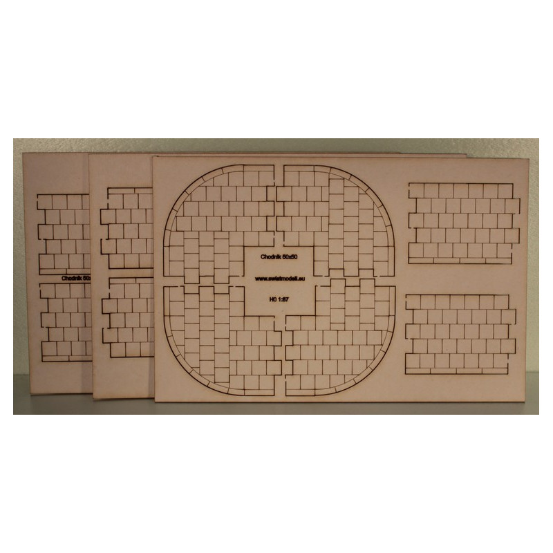 Chodnik z płyt 50 x 50 cm KoTeBi KTB087600