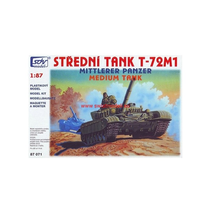 Czołg średni T-72M1 SDV Model, SDV 87071