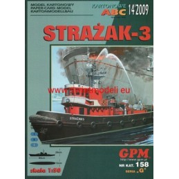 Statek pożarniczy STRAŻAK-3 GPM 158