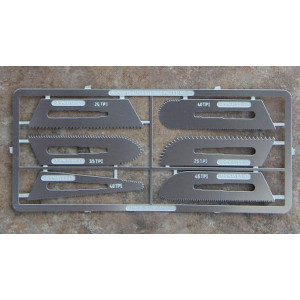 Zestaw pił modelarskich zapas, PKN0009, Model Craft