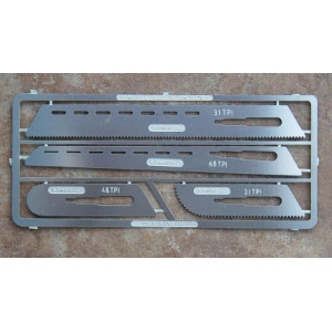 Zestaw pił modelarskich zapas Model Craft narzędzia modelarskie - 1