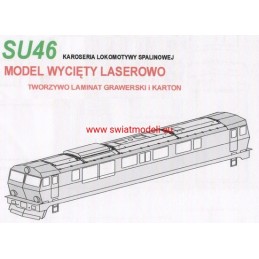 Karoseria lokomotywy SU46 GPM H0-040