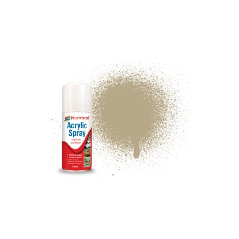 Humbrol 237 Desert Tan, matowa, Acrylic Spray, AD6237