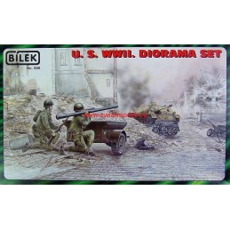 U.S. WWII Diorama Set Bilek...