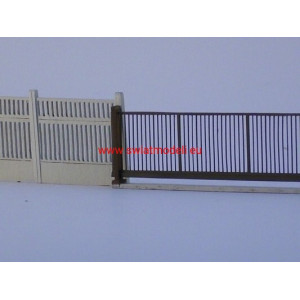 Brama wjazdowa suwana 6.50 m KTB087 KoTeBi modele wycinane laserem - 4