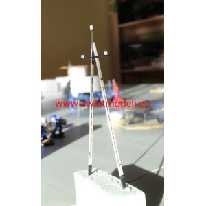 Stacja transformatorowa wieża KoTeBi KTB087267 słup A-owy ŻN12/200 średniego napięcia