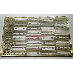 Dodatki do wagonów Bipa / Bhp 4 człony DH0-17 Ostbahn Modele Kolejowe