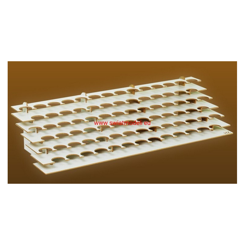 Duży stojak na farby średnicy do 36 mm HobbyZone HZ-S2B