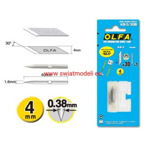 Zapasowe ostrza OLFA KB-5/30B