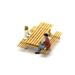 Ława z blatem drewniana KoTeBi KTB087244