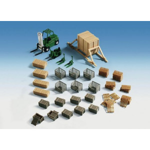 Zestaw ładunków i pojazdów magazynowych KIBRI 38628