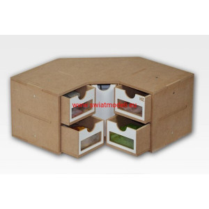 WSM Moduł szufladowy narożny HobbyZone HZ OM03