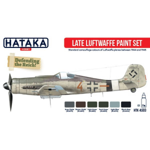 Hataka Hobby HTK-AS03 Late Luftwaffe paint Set