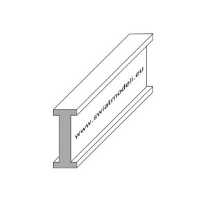 Dwuteownik I 6.00 x 3.00 x 330 mm MQ 414-54 MQ - 1