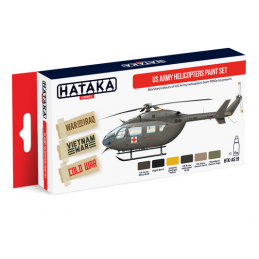 Hataka Hobby HTK-AS19 US Army Helicopters paint set