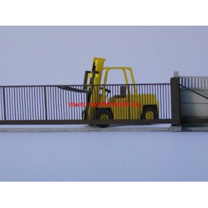 Brama wjazdowa suwana 8,00 m TT KoTeBi modele wycinane laserem - 3